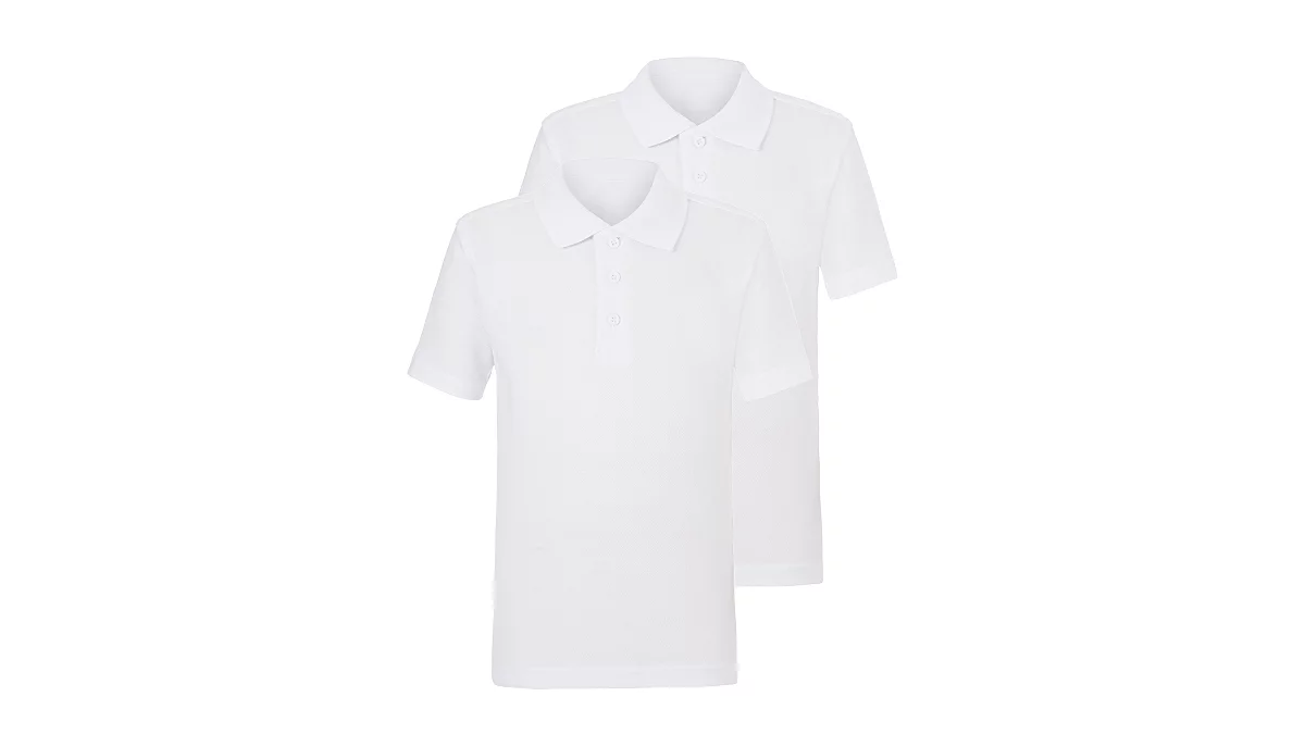 White polo shirt